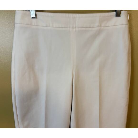 Talbots Chatham Slim Ankle Pants - Gypsum - Petite 6 - Picture 2 of 8